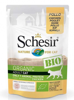 Schesir Bio Range Chicken Yetişkin 85 gr Kedi Maması kullananlar yorumlar